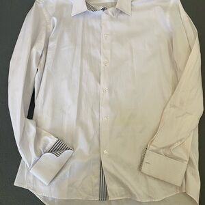 Classic White Men's Shirt